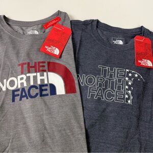 The North Face Slim Fit T-Shirt Bundle of 2 New NWT Graphic Tees